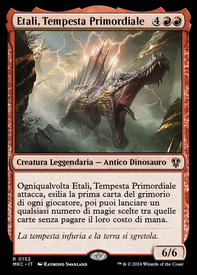 Etali, Tempesta Primordiale