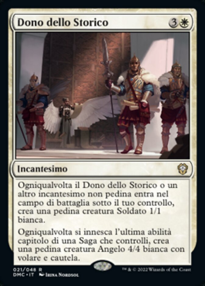 Dono dello Storico