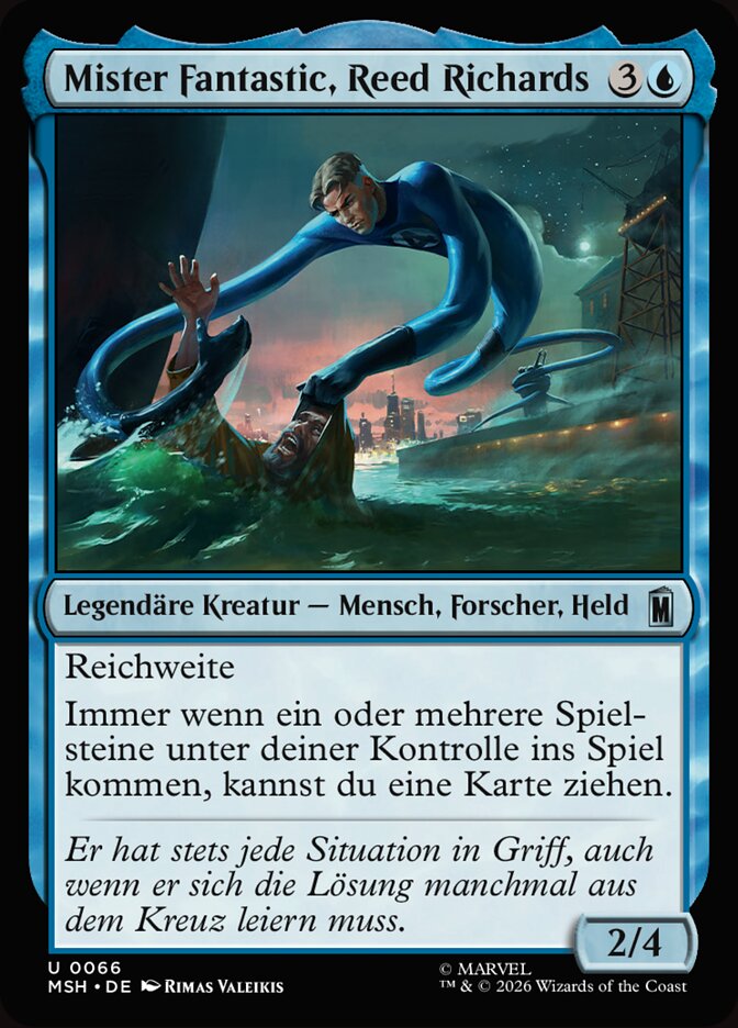 Mister Fantastic, Reed Richards