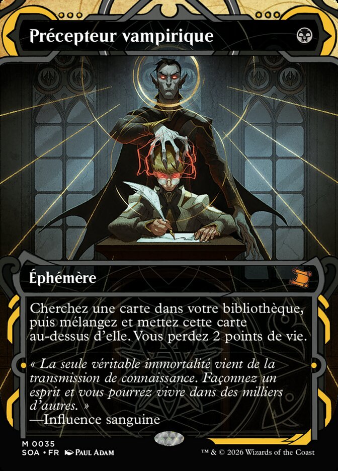 Précepteur vampirique