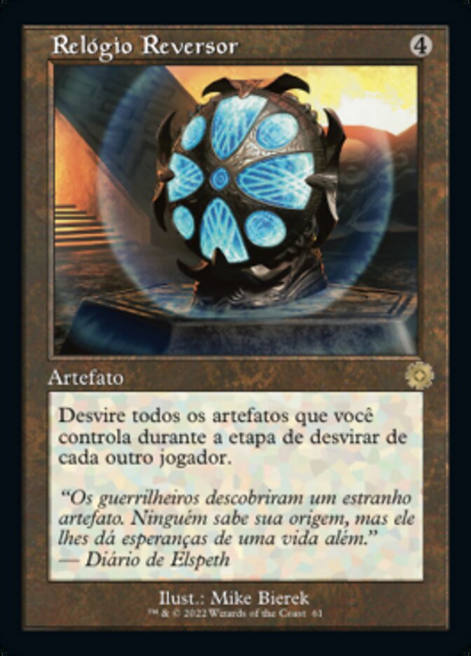 Relógio Reversor