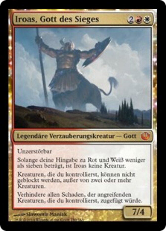 Iroas, Gott des Sieges