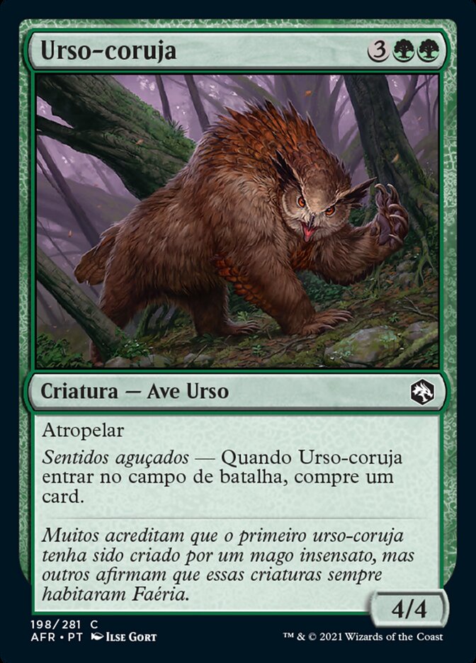 Urso-coruja