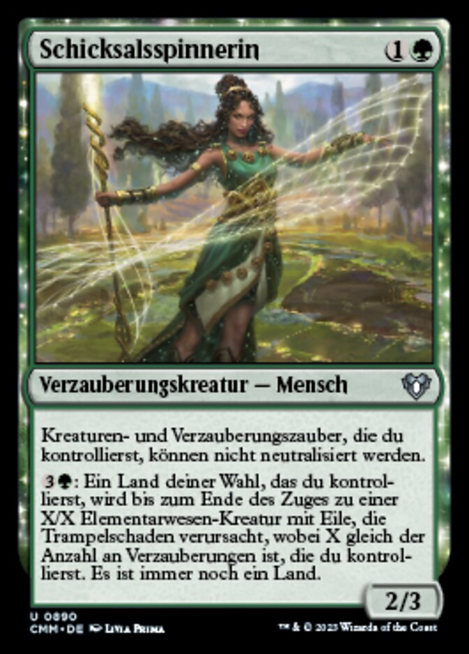 Schicksalsspinnerin