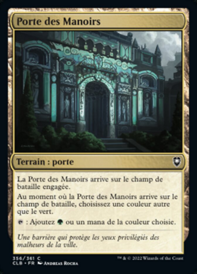 Porte des Manoirs