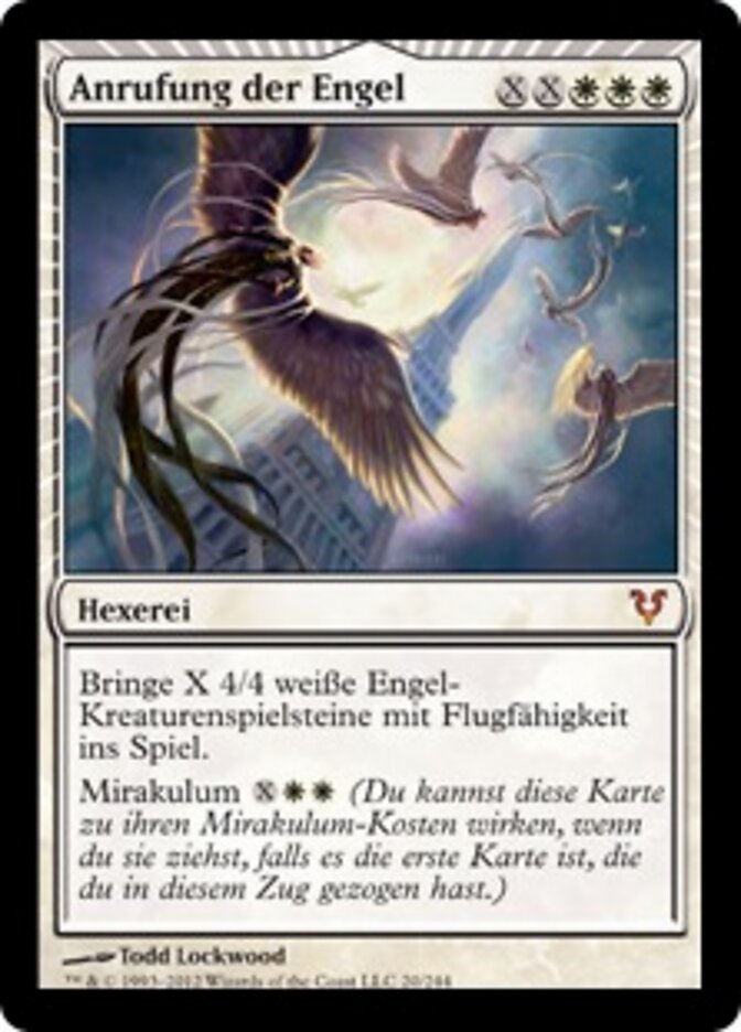 Anrufung der Engel
