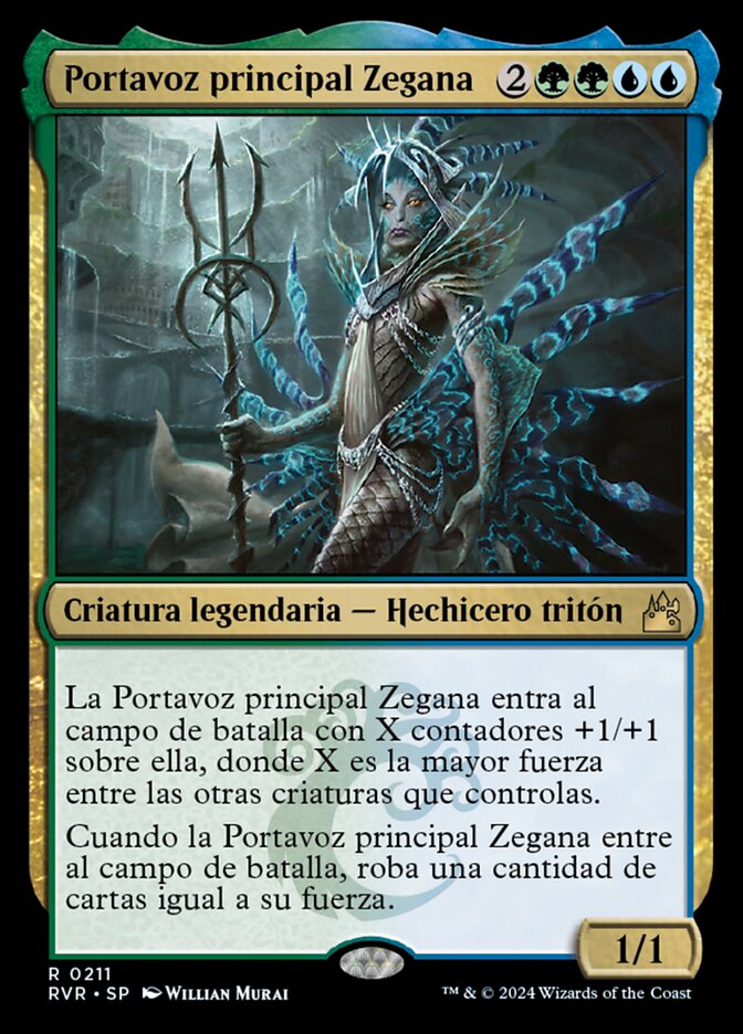 Portavoz principal Zegana