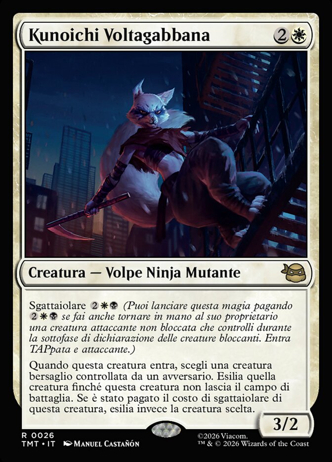 Kunoichi Voltagabbana