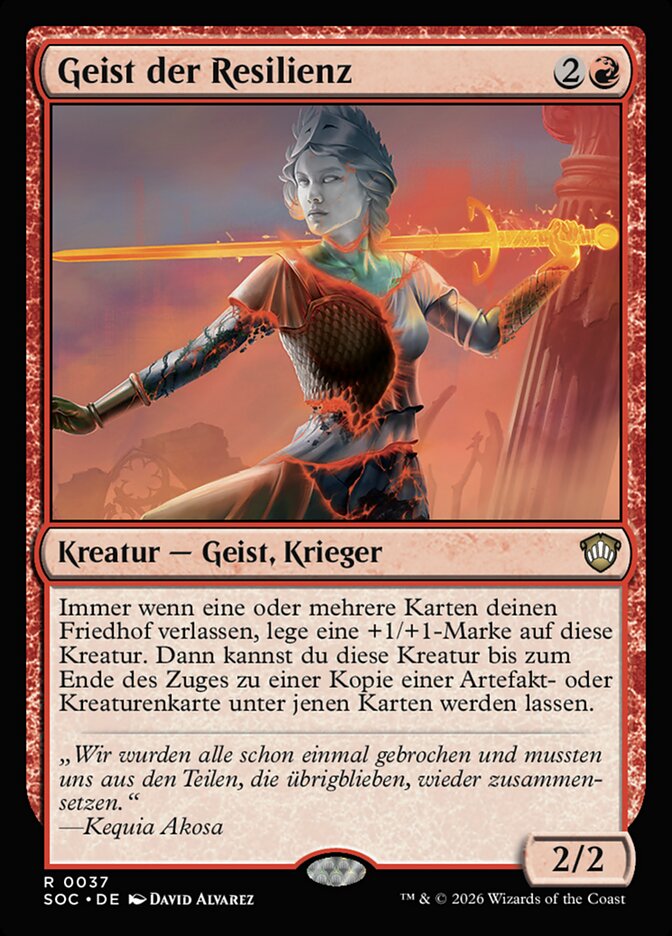 Geist der Resilienz