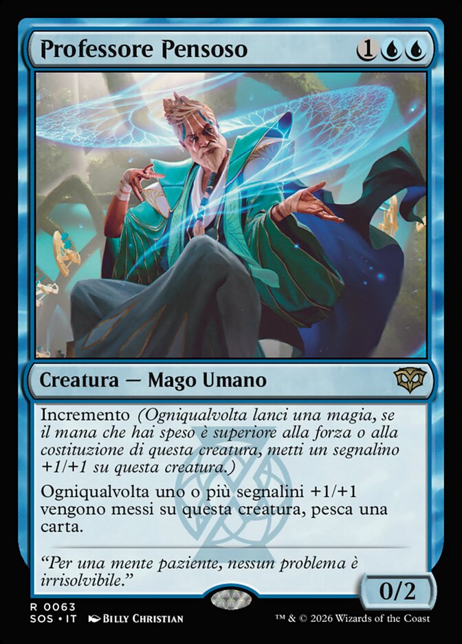Professore Pensoso
