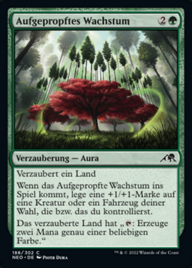 Aufgepropftes Wachstum