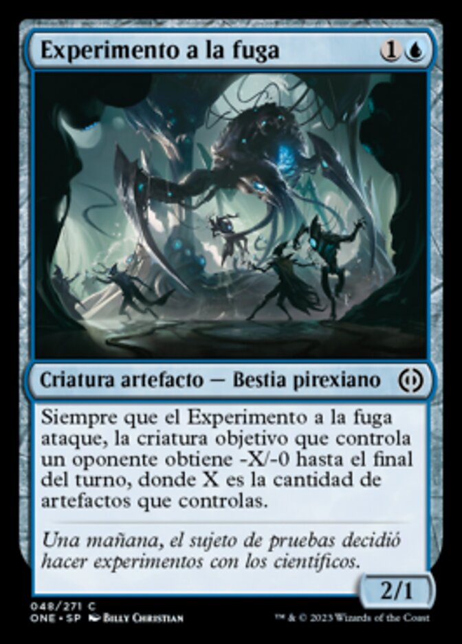 Experimento a la fuga