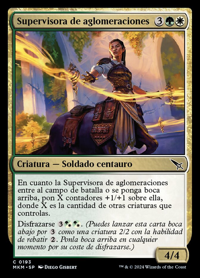Supervisora de aglomeraciones