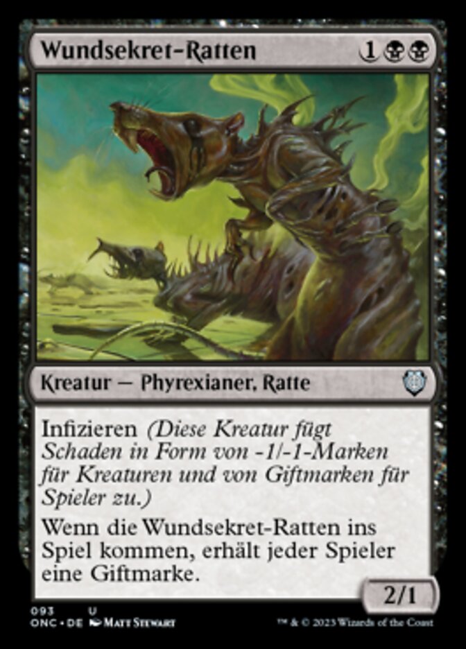Wundsekret-Ratten