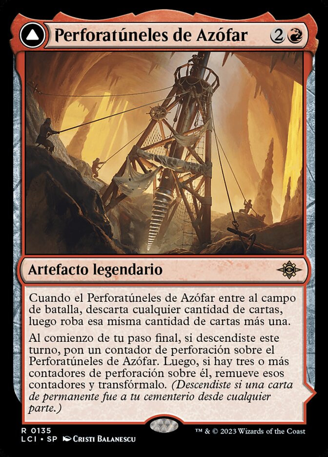 Brass's Tunnel-Grinder // Tecutlan, the Searing Rift