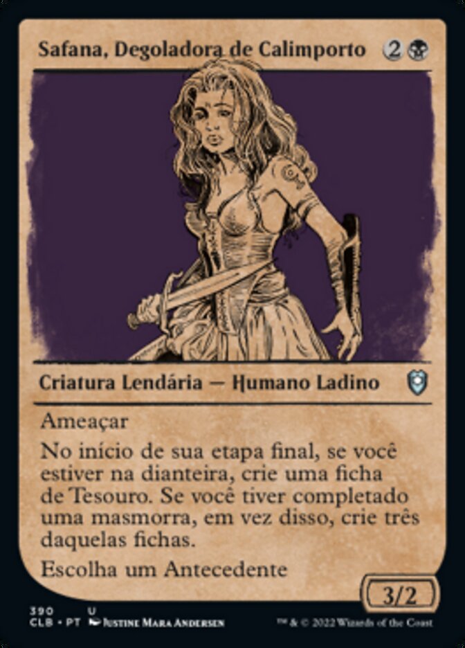 Safana, Degoladora de Calimporto