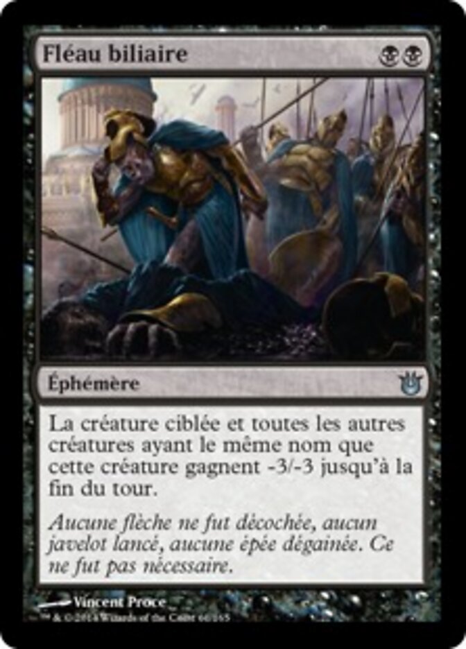 Fléau biliaire