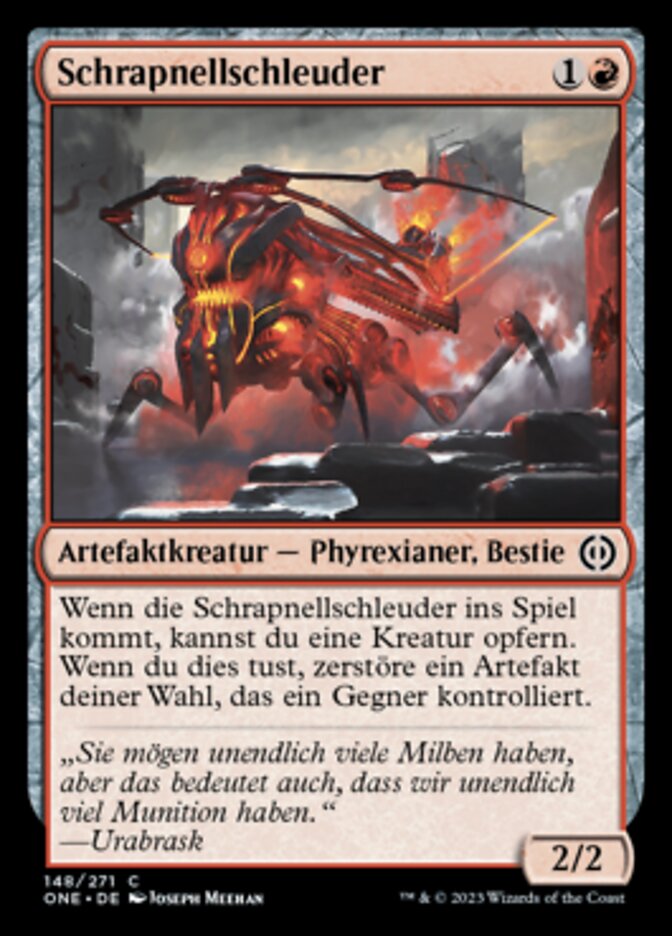 Schrapnellschleuder