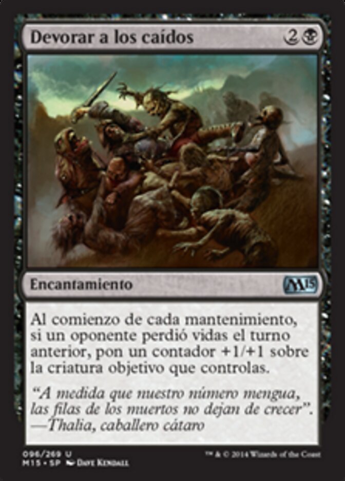 Devorar a los caídos