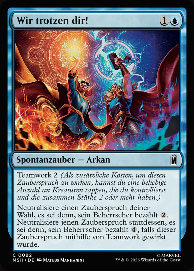 Wir trotzen dir!