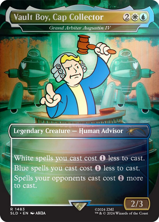 Vault Boy, Cap Collector