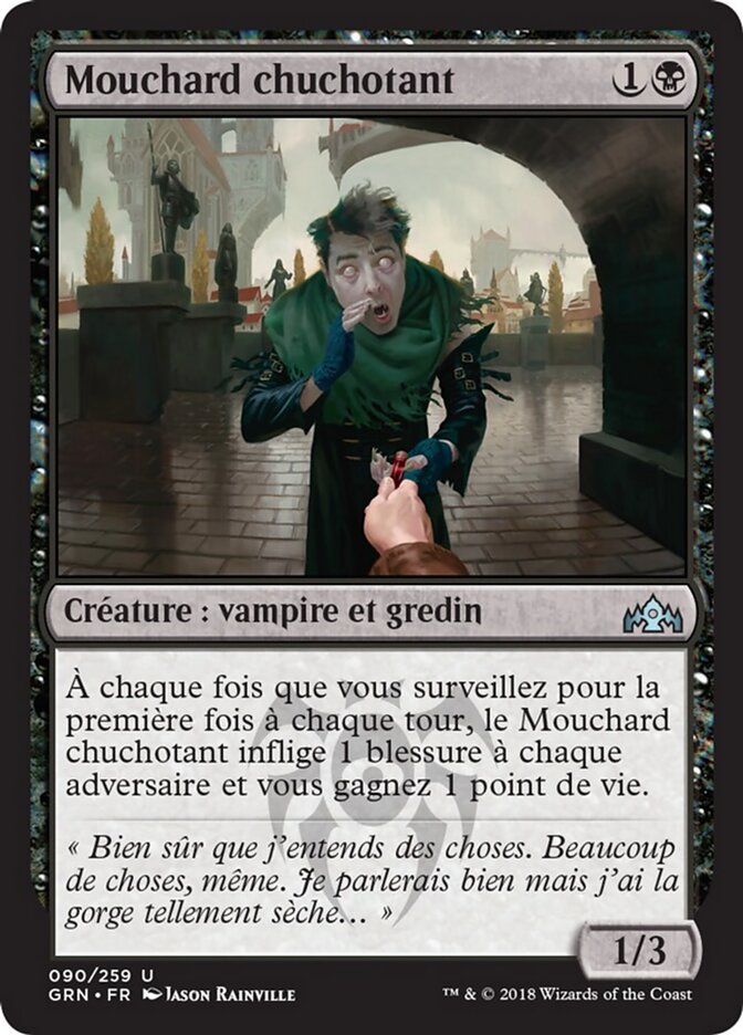 Mouchard chuchotant