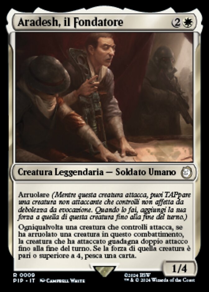 Aradesh, il Fondatore