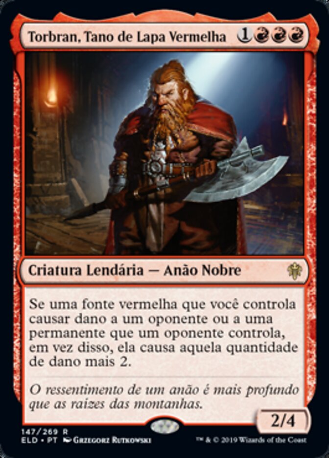Torbran, Tano de Lapa Vermelha