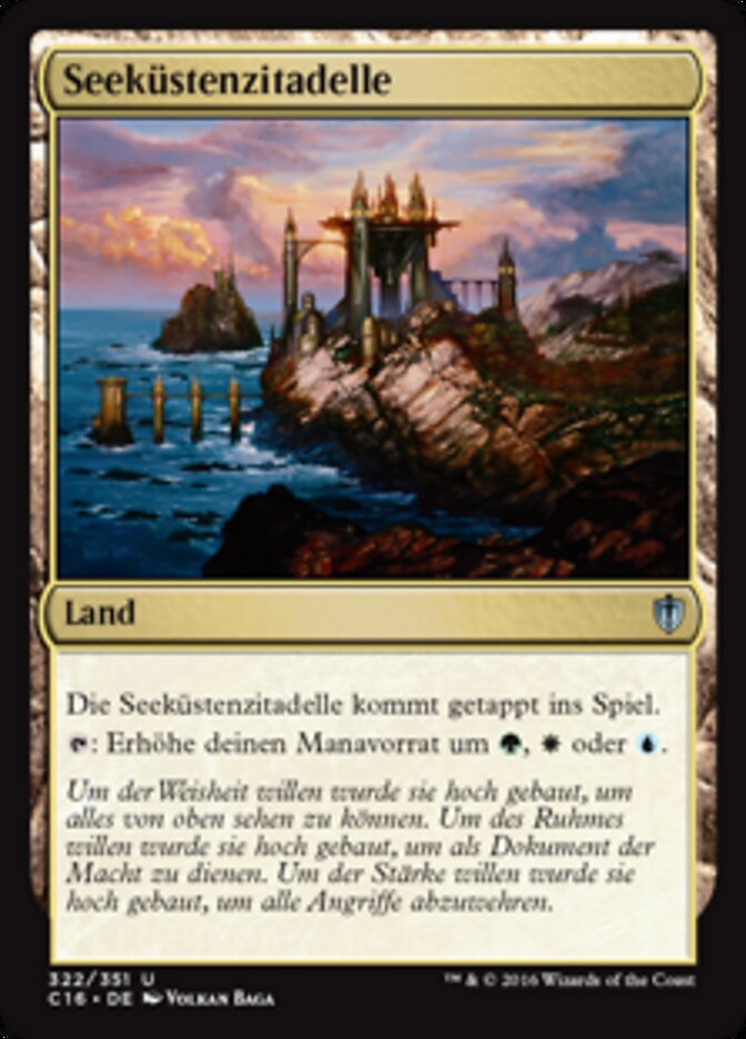 Seeküstenzitadelle