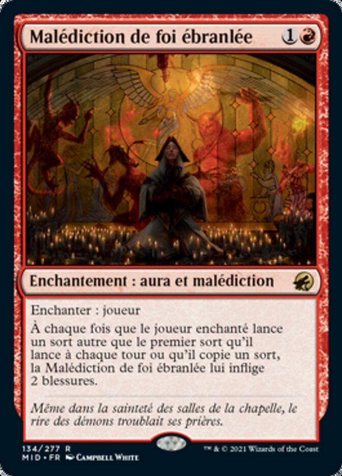 Malédiction de foi ébranlée