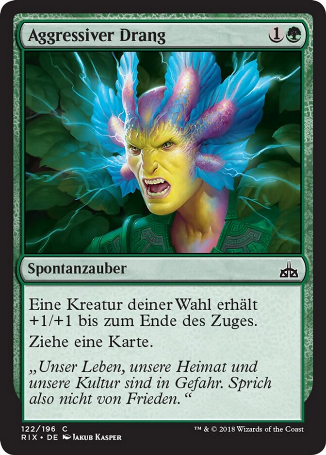 Aggressiver Drang