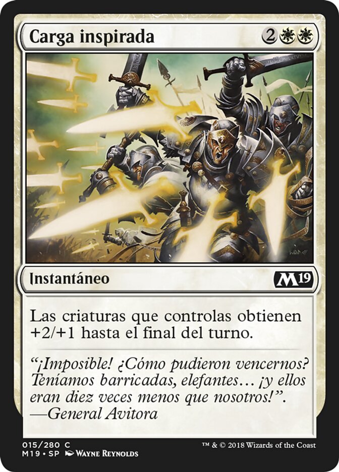 Carga inspirada