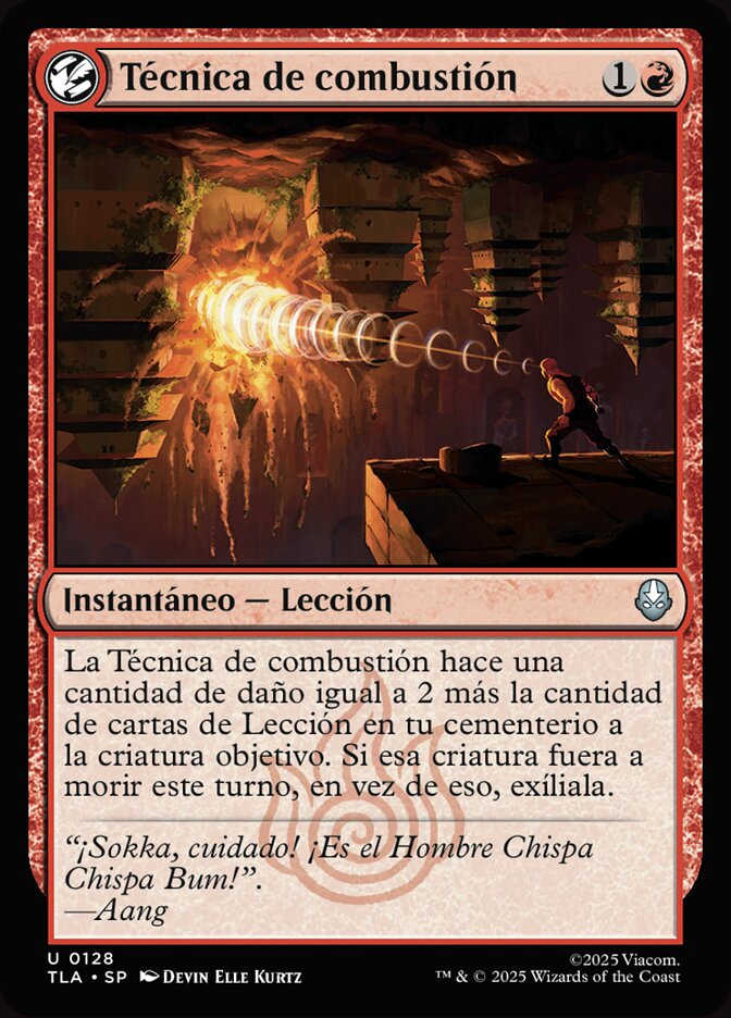 Técnica de combustión