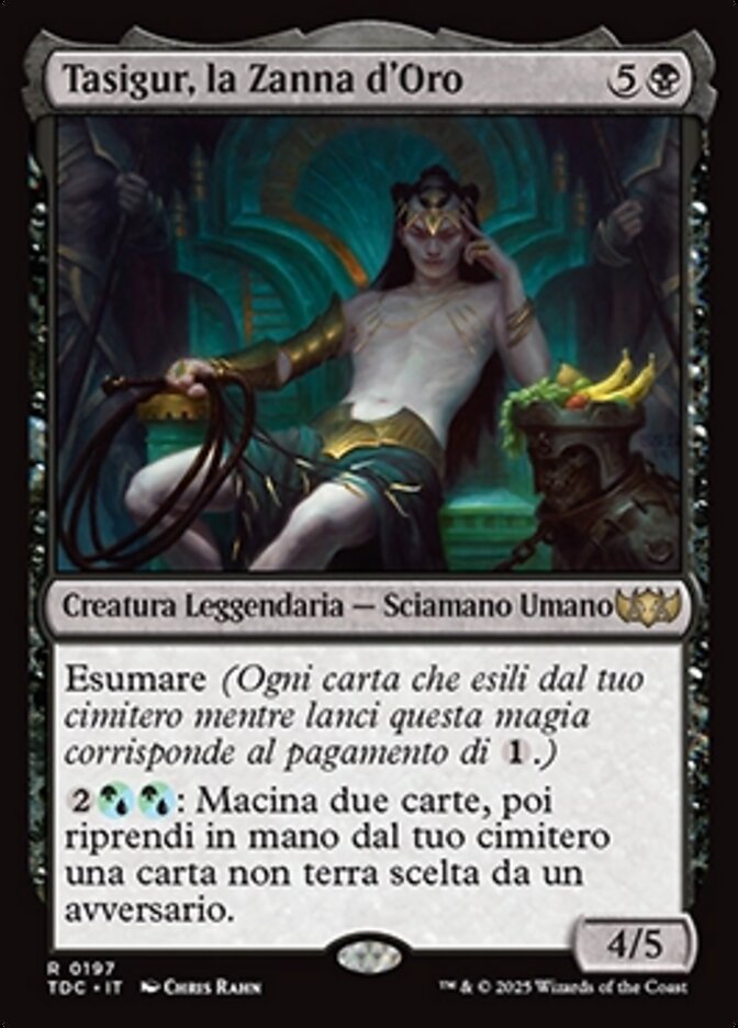 Tasigur, la Zanna d'Oro