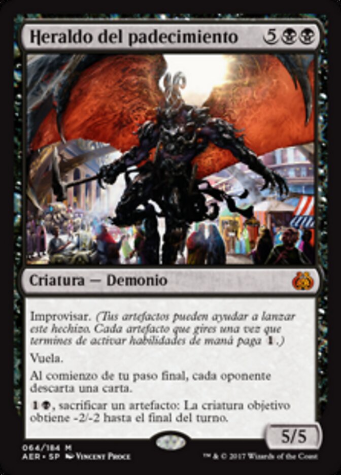 Heraldo del padecimiento