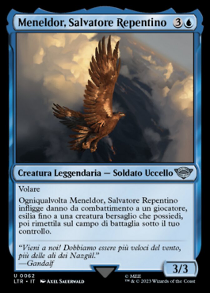 Meneldor, Salvatore Repentino