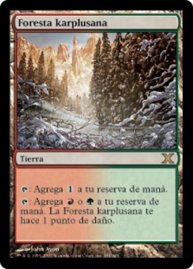 Foresta karplusana
