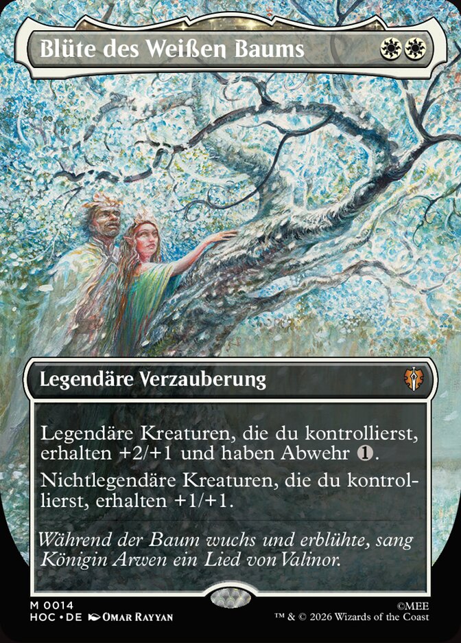 Blüte des Weißen Baums