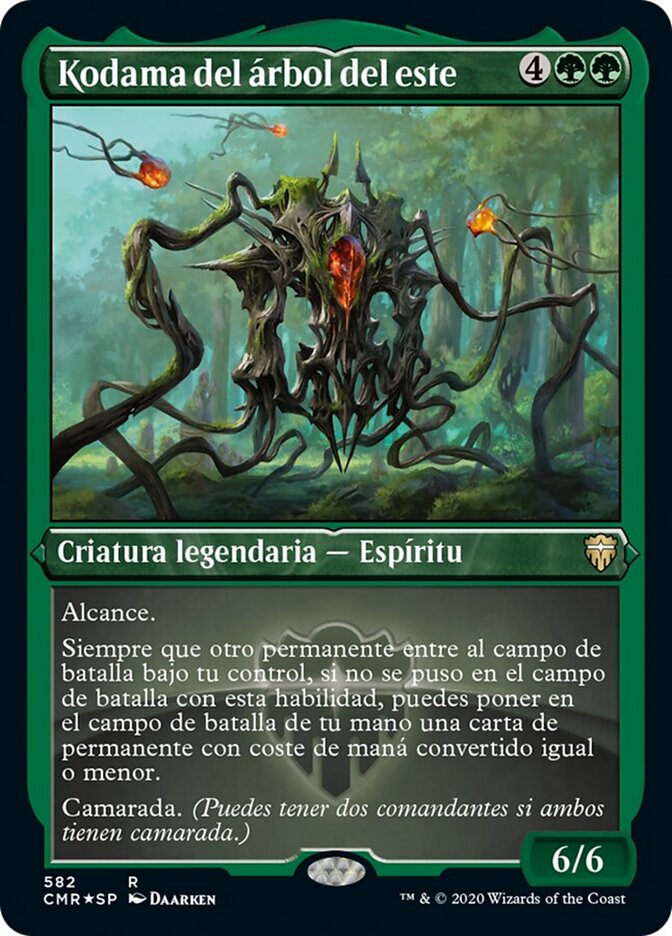 Kodama del árbol del este