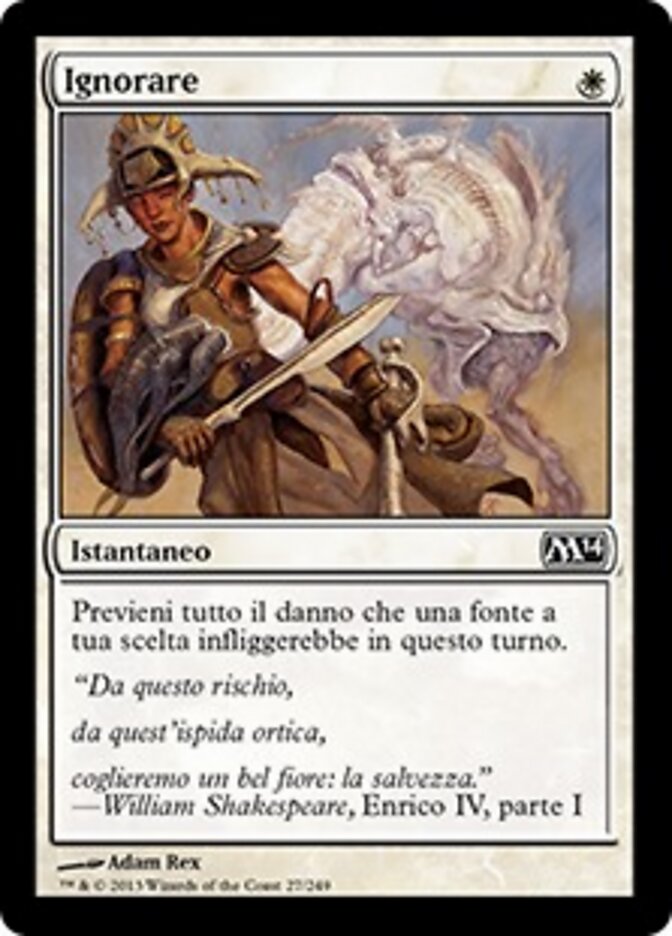 Ignorare