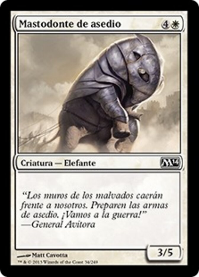 Mastodonte de asedio