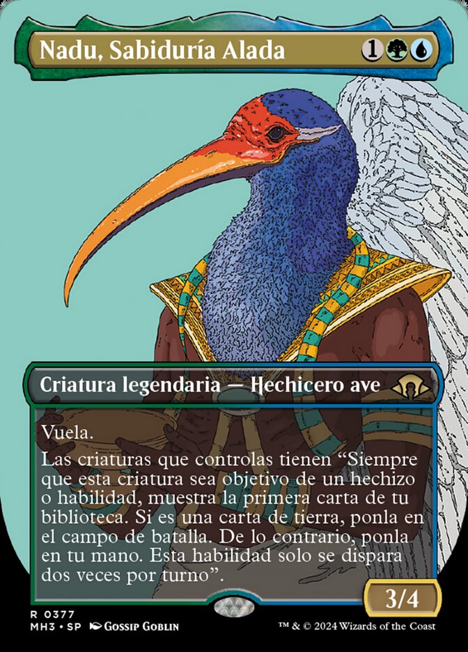 Nadu, Sabiduría Alada