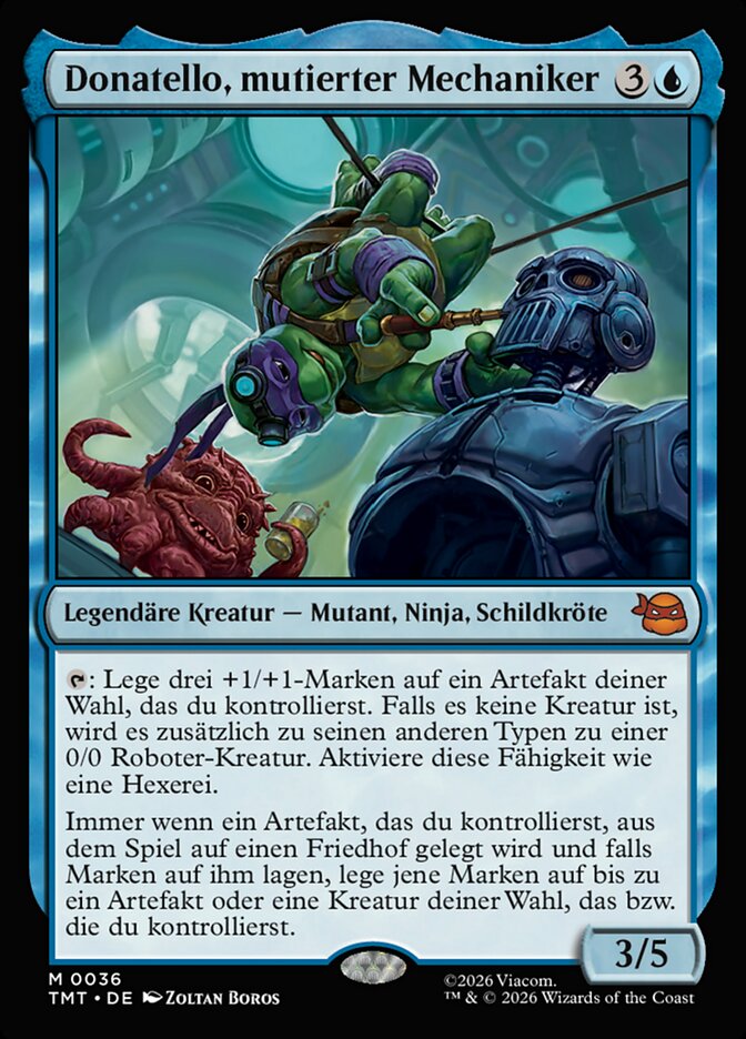 Donatello, mutierter Mechaniker