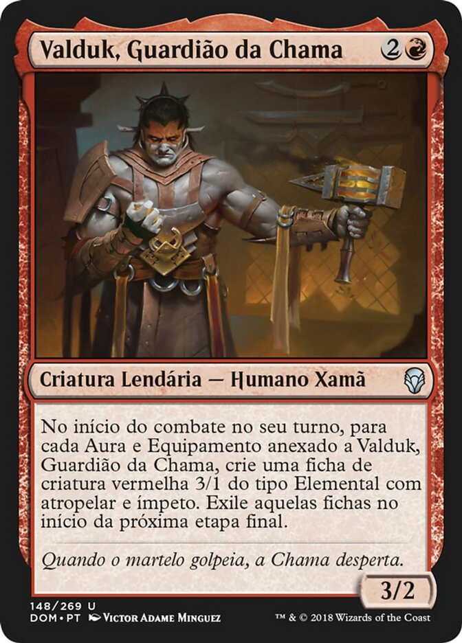 Valduk, Guardião da Chama