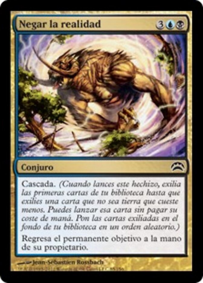 Negar la realidad
