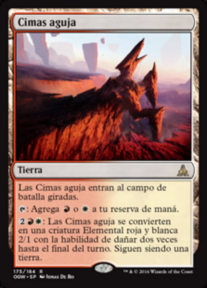Cimas aguja