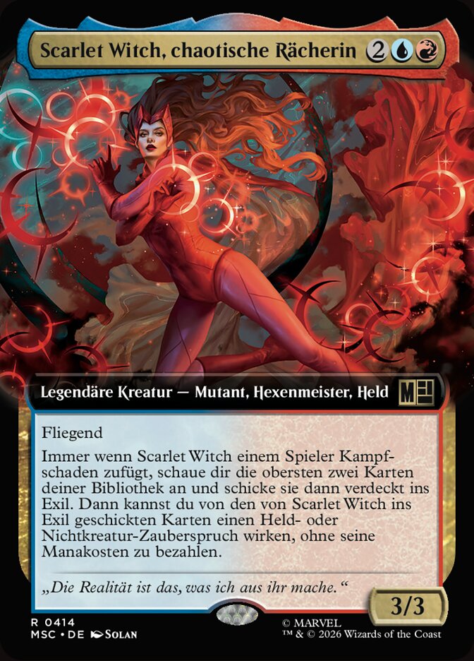 Scarlet Witch, chaotische Rächerin
