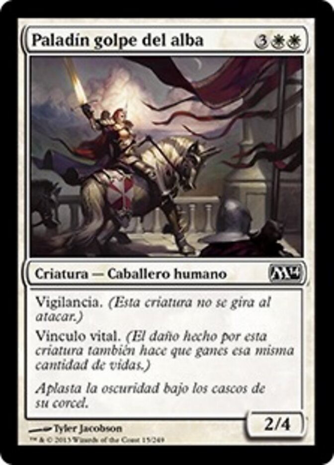 Paladín golpe del alba
