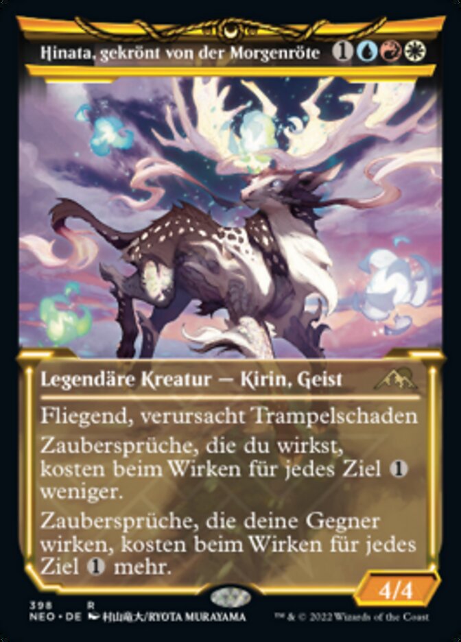 Hinata, gekrönt von der Morgenröte