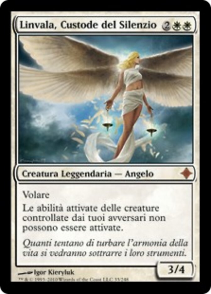 Linvala, Custode del Silenzio